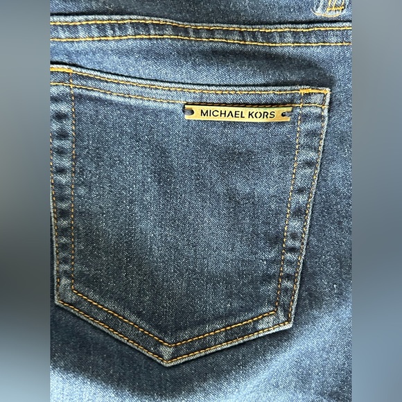 Michael kors Denim Mid Rise Medium Wash Skinny Jeans size 2 woman’s - Picture 4 of 5